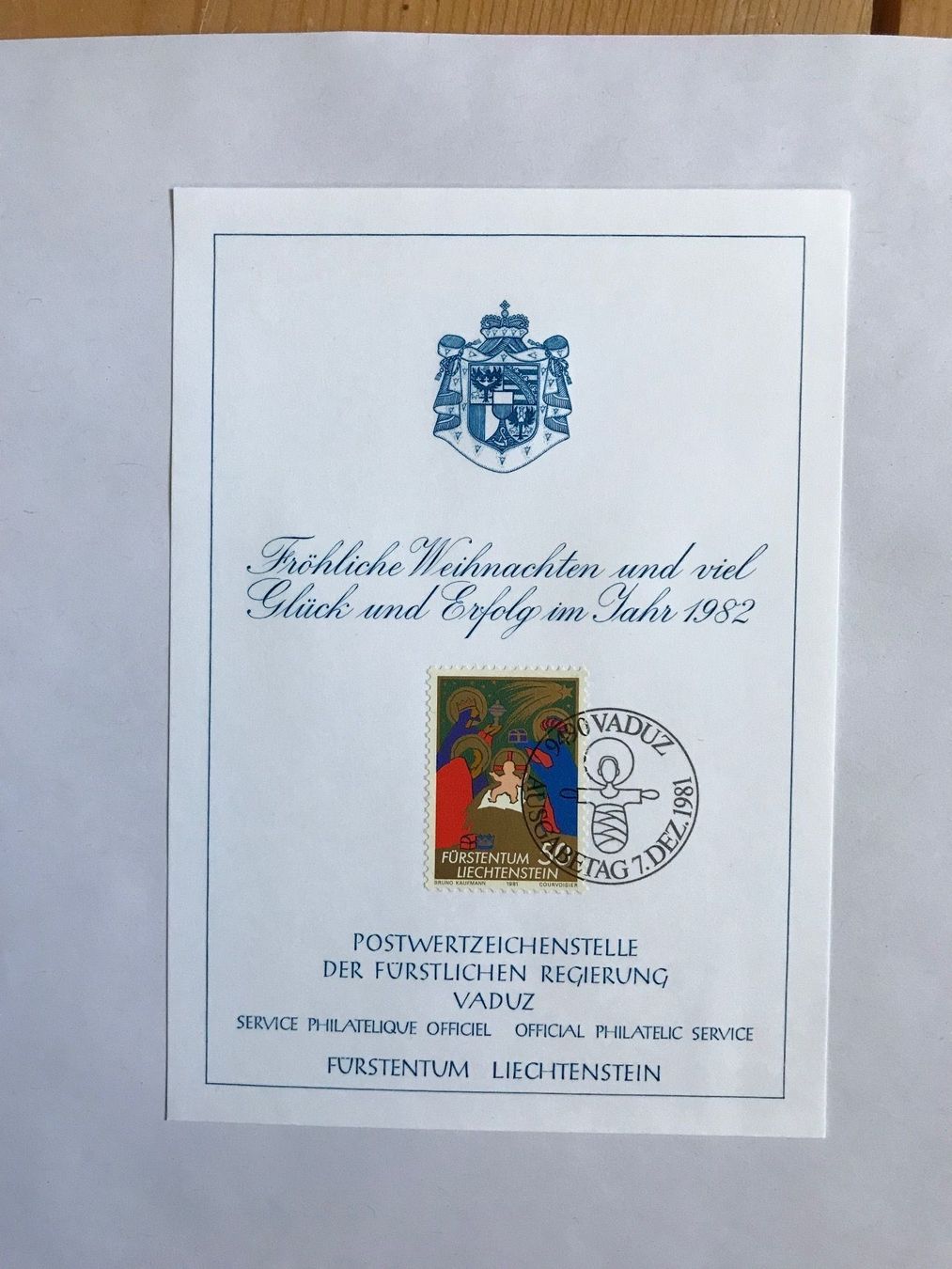 Tous les timbres: briefmarken FL, 1981 – D'occasion à liestal par makai05