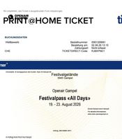 OAG Festivalpass All Days Open Air Gampel