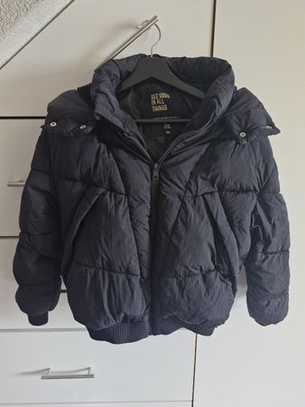 Kinder Steppjacke (Winter) C&A Schwarz Grösse 164 