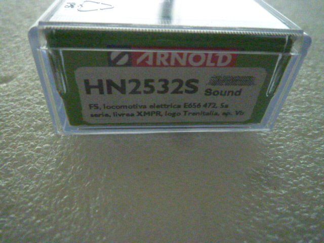 Arnold Modellini di ferrovie: NEU - Arnold HN2532S E.656 XMPR Caimano SOUND – Nuovo e nell'imballaggio originale da Chevenez venduto da Railpassion 4