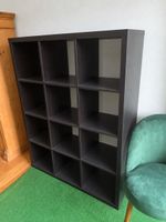 IKEA KALLAX Regal 3×4 – schwarzbraun – sehr gepflegt