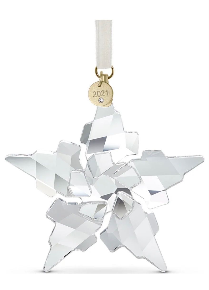 Swarovski Alle Dekorationen: Swarovski Stern Ornament 2021 Gross – Neu und originalverpackt aus Wil SG von Sissi..79.. 4