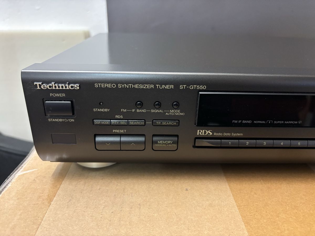 Technics Radio: Technics Synthesizer-Tuner ST-GT550  – Usato da Au ZH venduto da 64impala 2