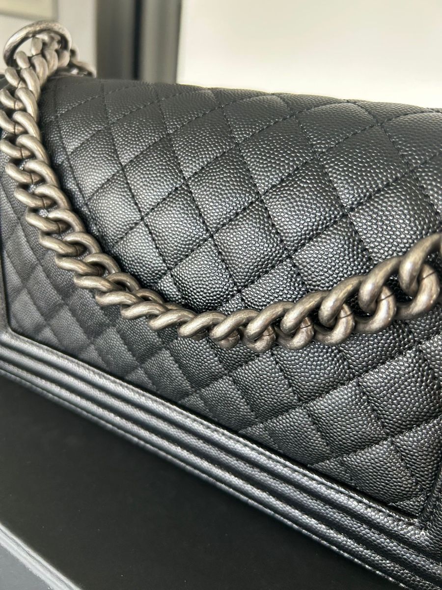 Chanel Borse da donna: Neuwertig Chanel Boy  Kaviarleder Full Set  nur 2x getragen! – Nuovo (secondo la descrizione) da zürich venduto da ritas0102 4