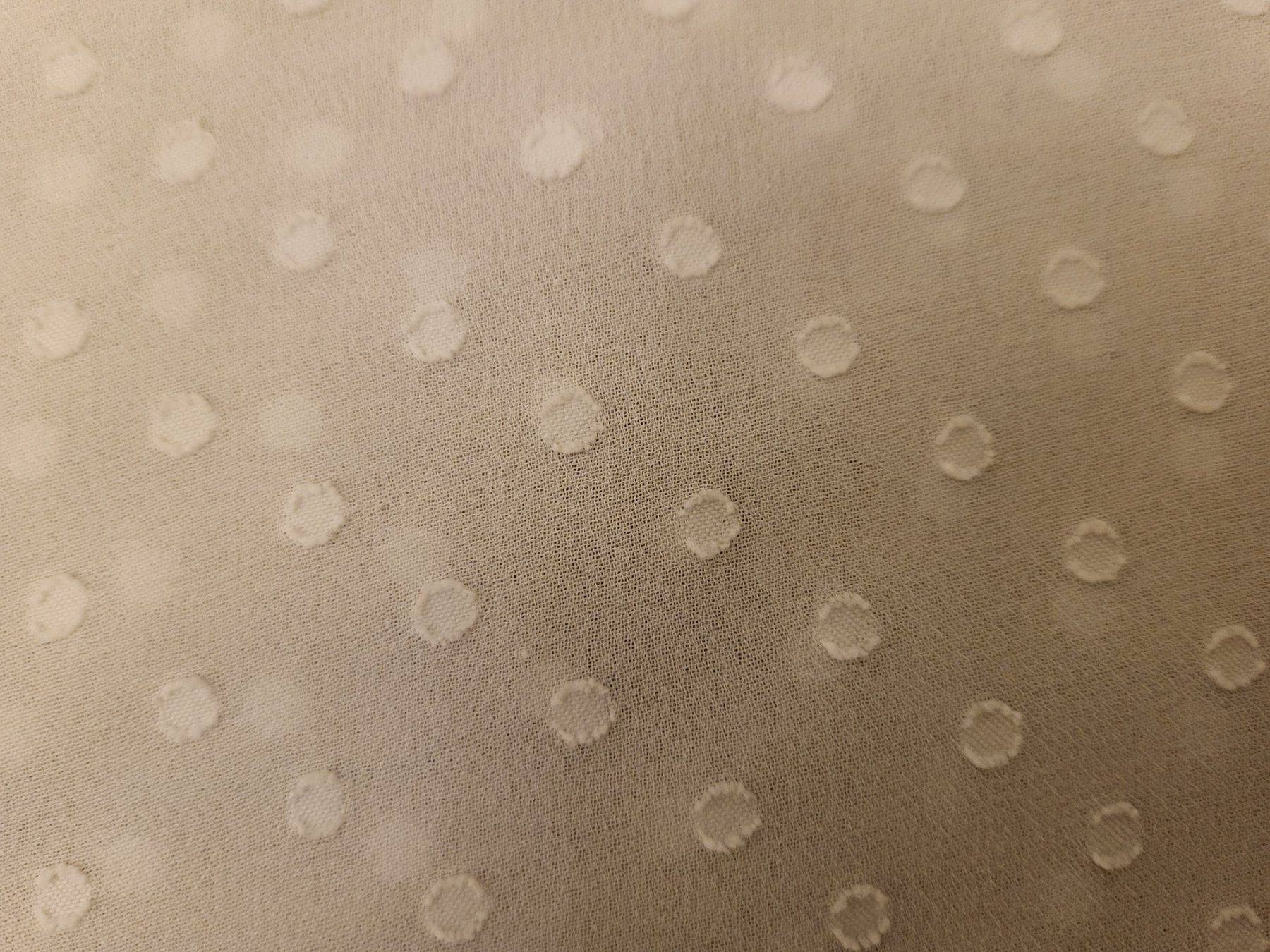 Zara Camicette: Wunderschöne Weiße Bluse mit Punktmuster – Usato da Basel venduto da sci_67ms 6