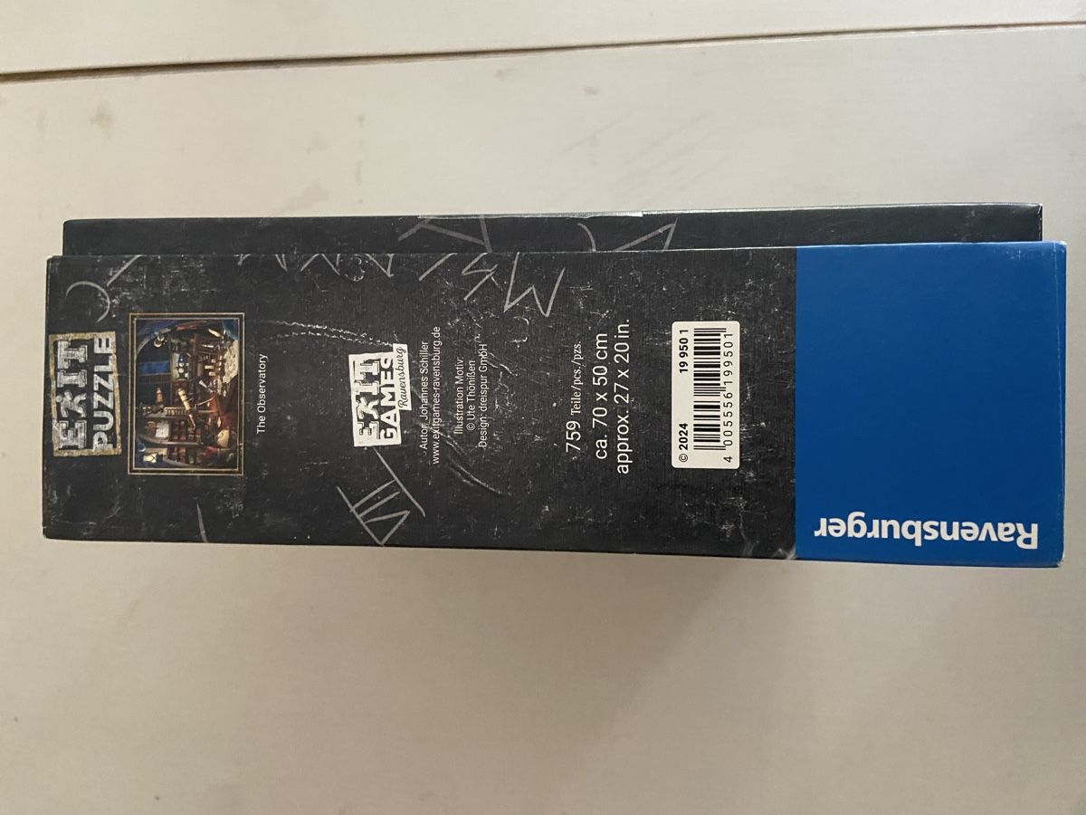 Ravensburger Puzzle: Exit Puzzle 759 Labor – Nuovo (secondo la descrizione) da Zürich venduto da ser_6jwp 1