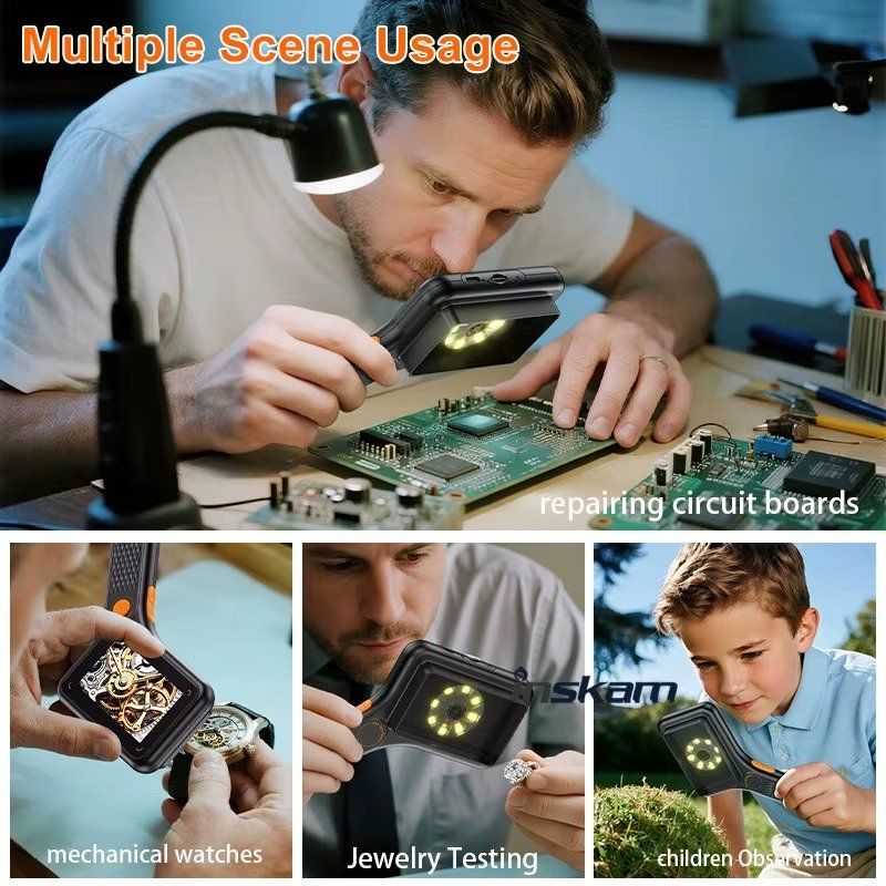 Microscopi: Mini-Digital-Elektronenmikroskop – Nuovo e nell'imballaggio originale da Unterägeri venduto da RmOnline 5