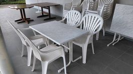 Gartenset Klapptisch mit 4 Stühle