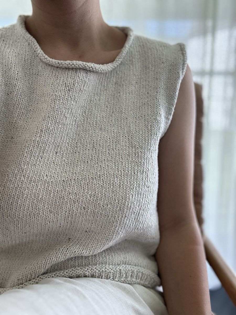 Top: Handgestrickter Pullunder oder Top – Nuovo (secondo la descrizione) da Ormalingen venduto da nude.knits 4