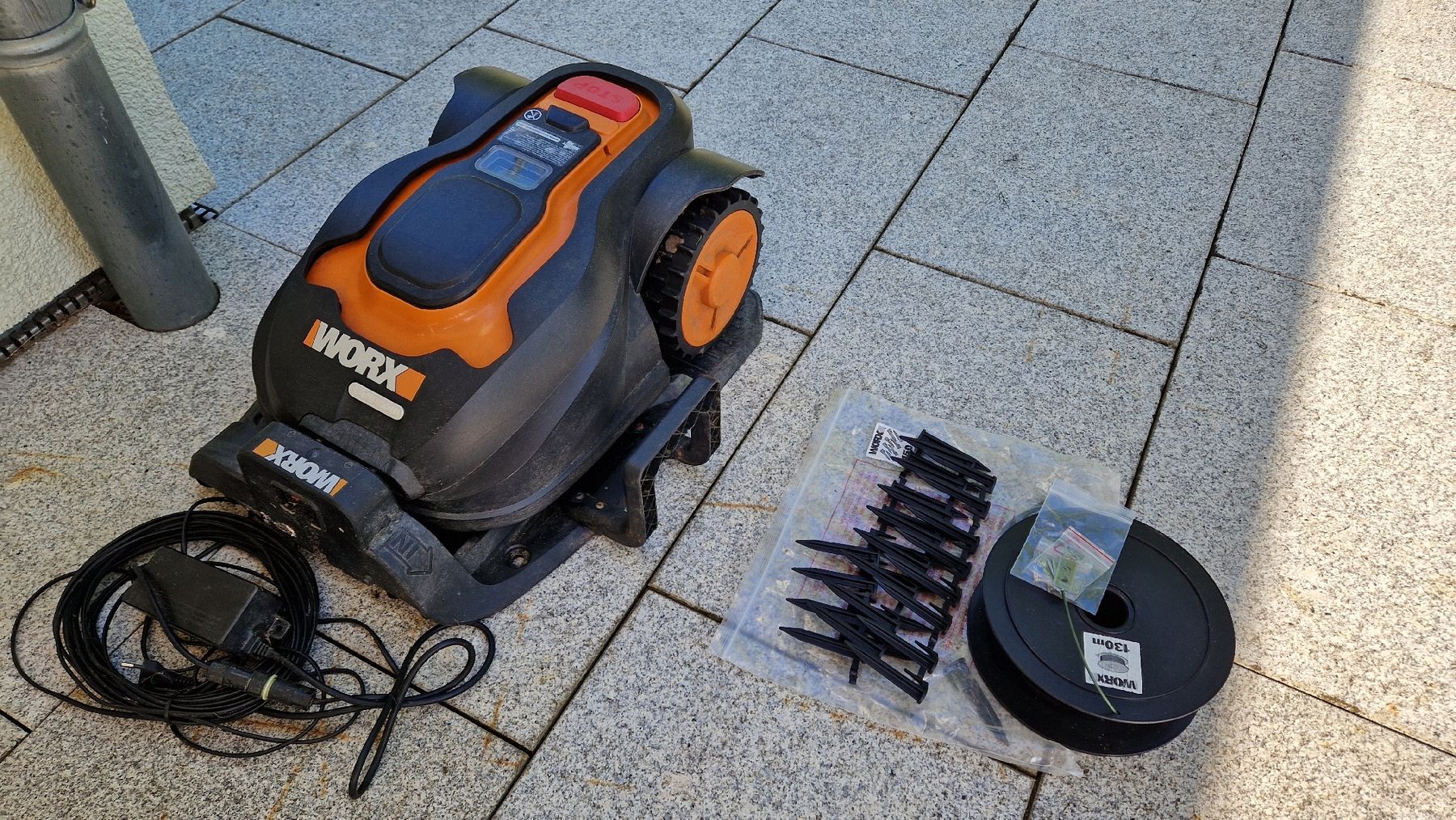 Worx Tagliaerba: Mähroboter Worx Landroid WG754E – Usato da Oetwil am See venduto da Rej1