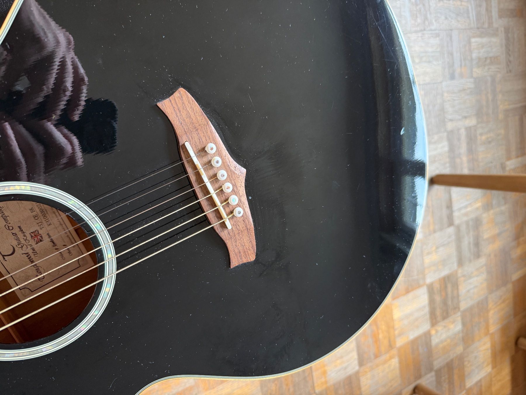 Strumenti musicali: Elektro-Akustikgitarre mit Fishman & Gator Koffer – Usato da Schaffhausen venduto da jplunkett 8