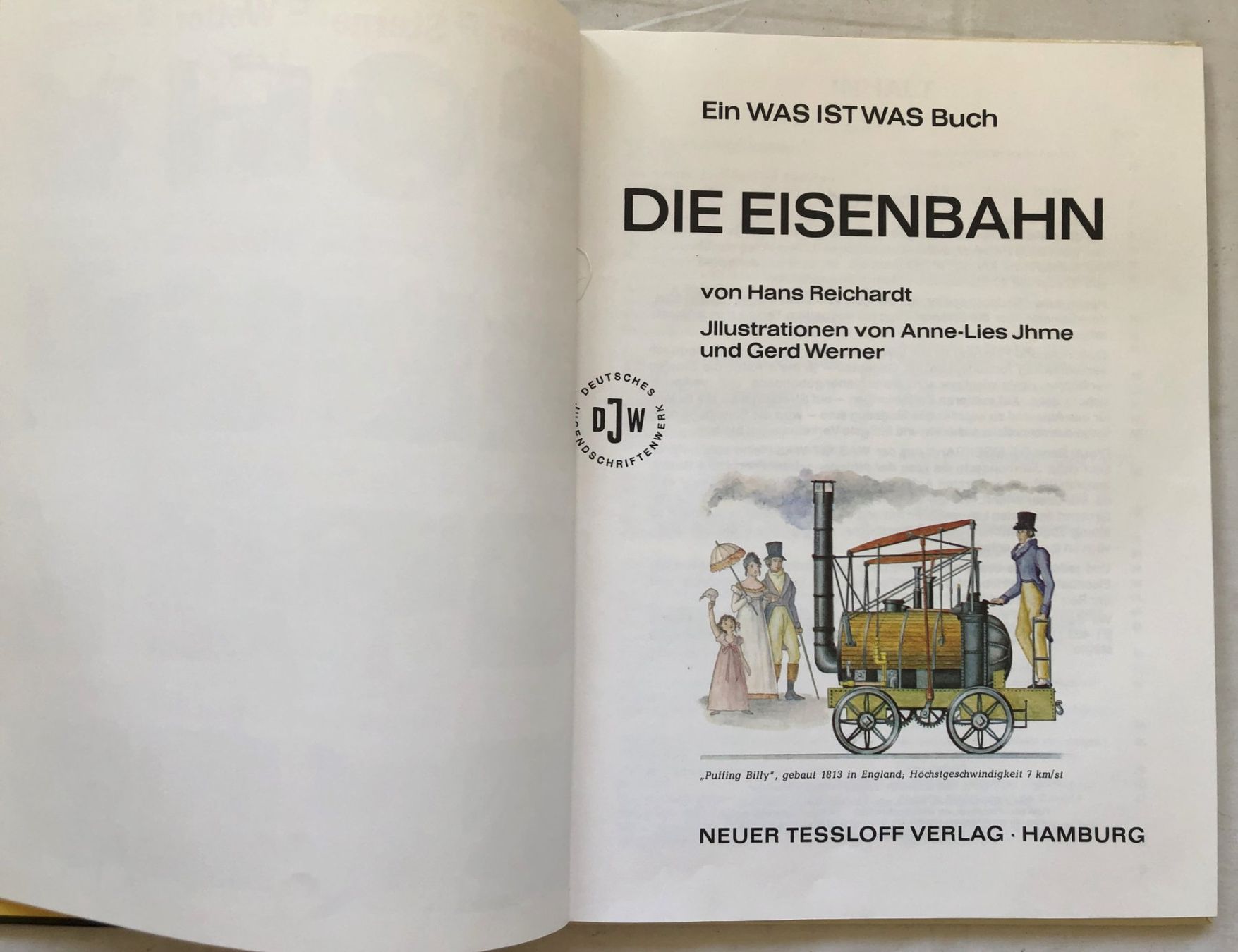 Libri: WAS IST WAS - Band 54 - Die Eisenbahn – Usato da Schaffhausen venduto da durruti 1