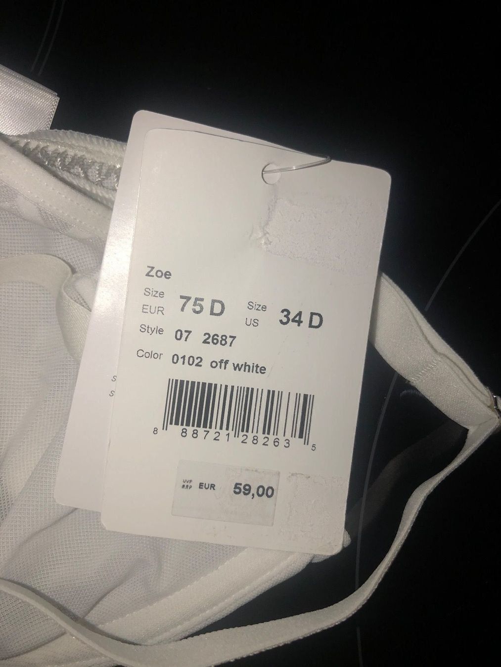 Hanro Altra biancheria intima: BH HANRO 75D neu – Nuovo (secondo la descrizione) da Dornach venduto da samuti 1