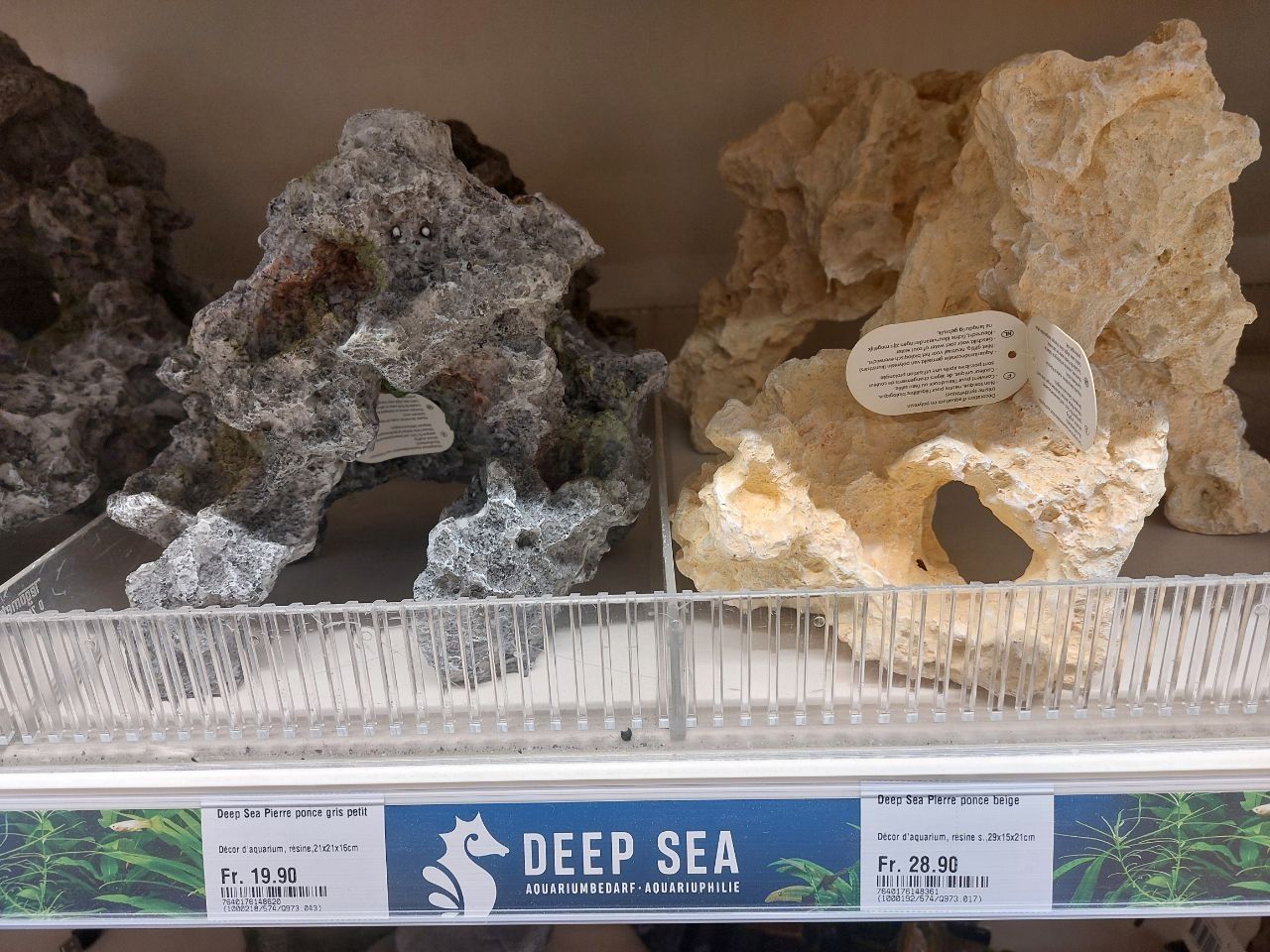Tutte le decorazioni: Aquarium decoration beige perforated artificial rock, 29 cm – Nuovo (secondo la descrizione) da Pambio Noranco venduto da Pol69 3