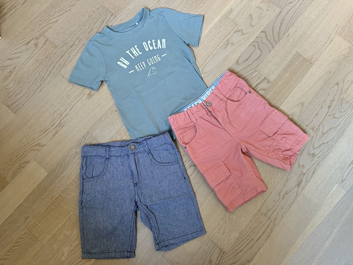 Lotti & Set di vestiti: TShirt und kurze Hosen Gr. 110 – Usato da Kleinandelfingen venduto da Elader