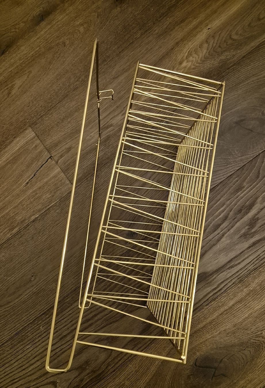 Ikea Altro per la casa: Drahtkorb zu Kallax, Farbe gold – Usato da Wolfwil venduto da s.ara_c 2