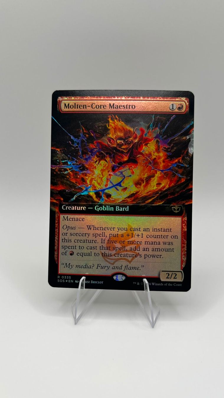 Magic The Gathering Carte collezionabili: Molten-Core Maestro Foil Extended – Nuovo (secondo la descrizione) da Wilen b. Wollerau venduto da GarruksShop
