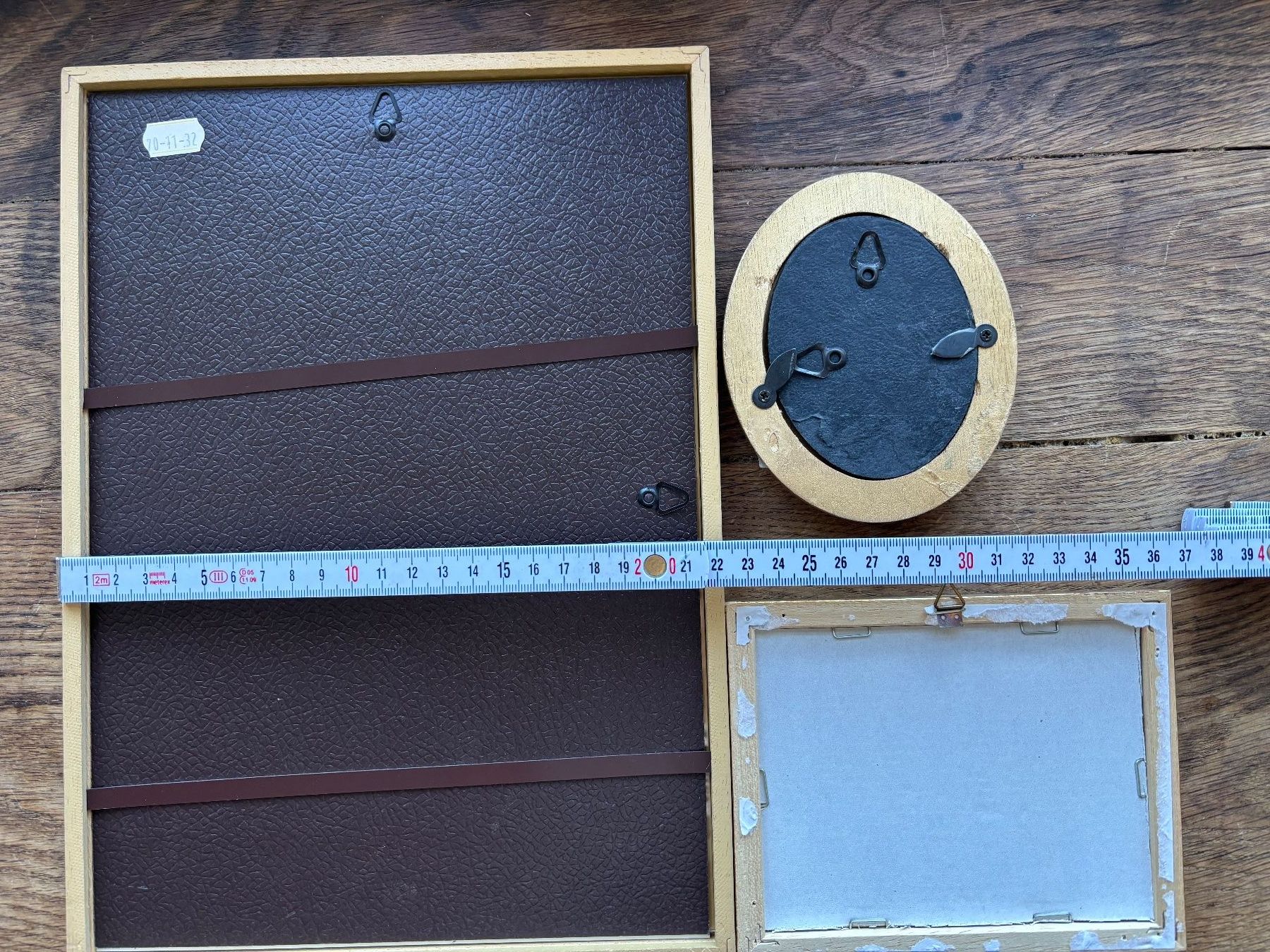 Bilderrahmen: 3 Vintage Bilderrahmen goldfarben Set – Gebraucht aus Horgen von uge_pd5p 4