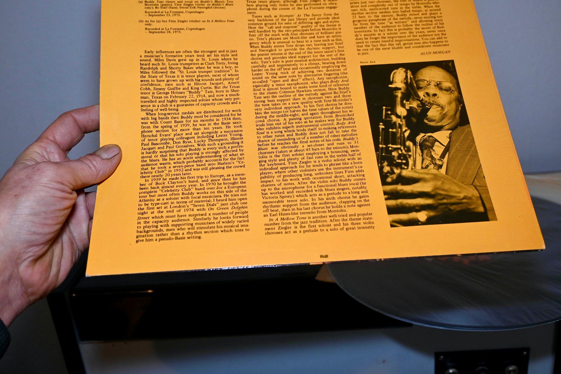 Schallplatten: Buddy Tate Quartet & Quintet - Tate A 1976 VG++/ EX- – Gebraucht aus Pfaffhausen von mono_rec 6