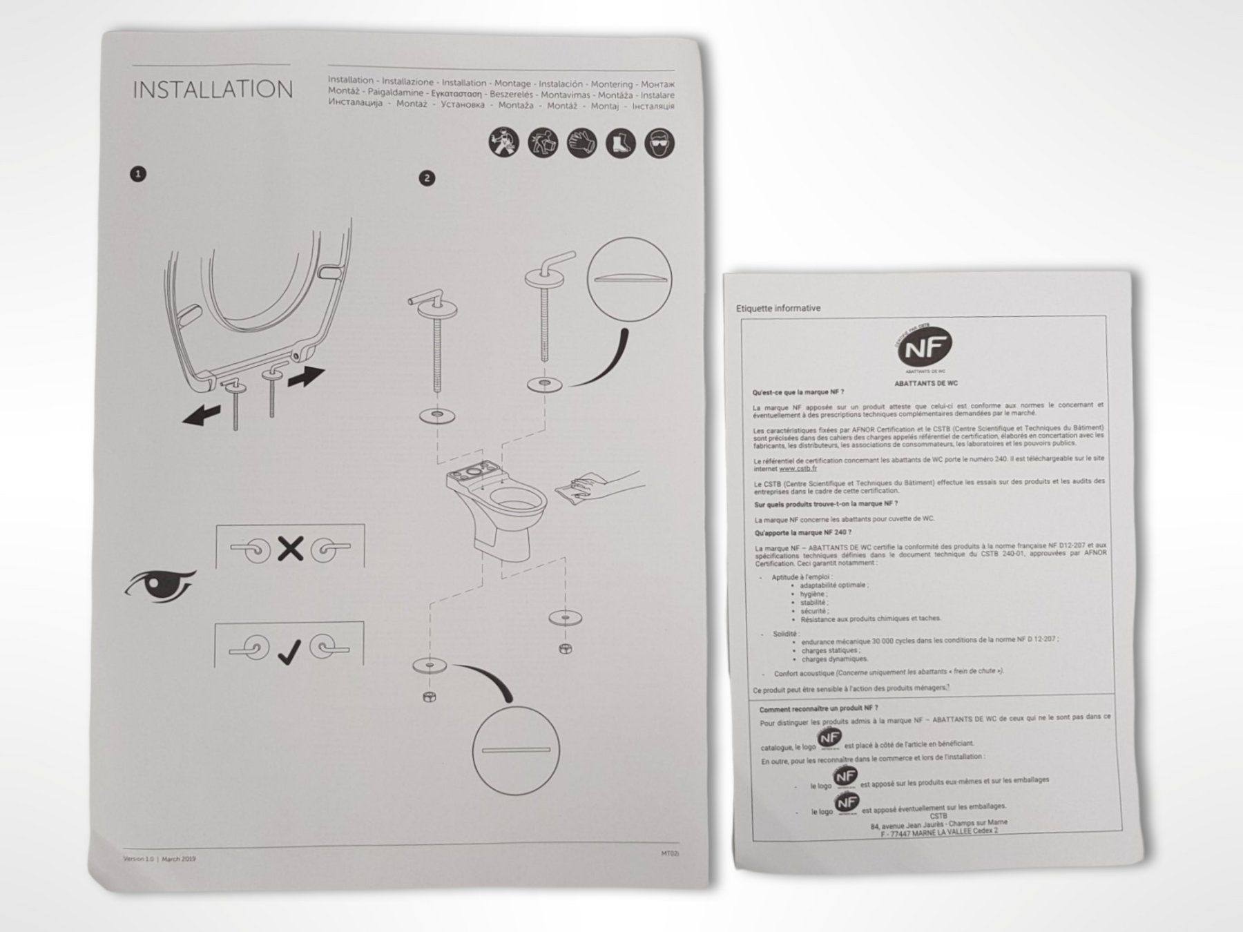 WC: IDEAL STANDARD Toilettensitz Weiss – Neu (gemäss Beschreibung) aus Suhr von Restwert_Suhr 1