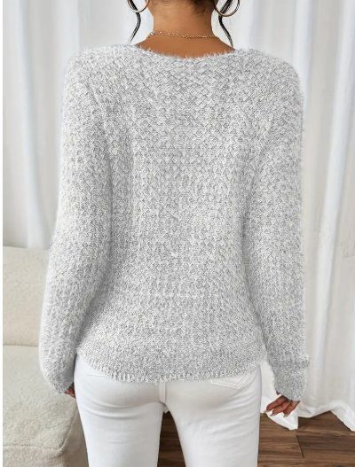 Maglioni & Felpe: NEUER Strickpullover grau Gr. S - 225171 – Nuovo (secondo la descrizione) da Küssnacht am Rigi venduto da Pidu5 2