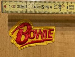 David Bowie Patch Aufnäher Metal Rock Band 1