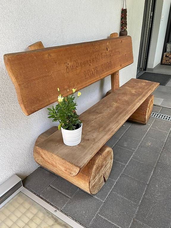 Bancs: Holzbank – D'occasion à Aesch BL par croque 1