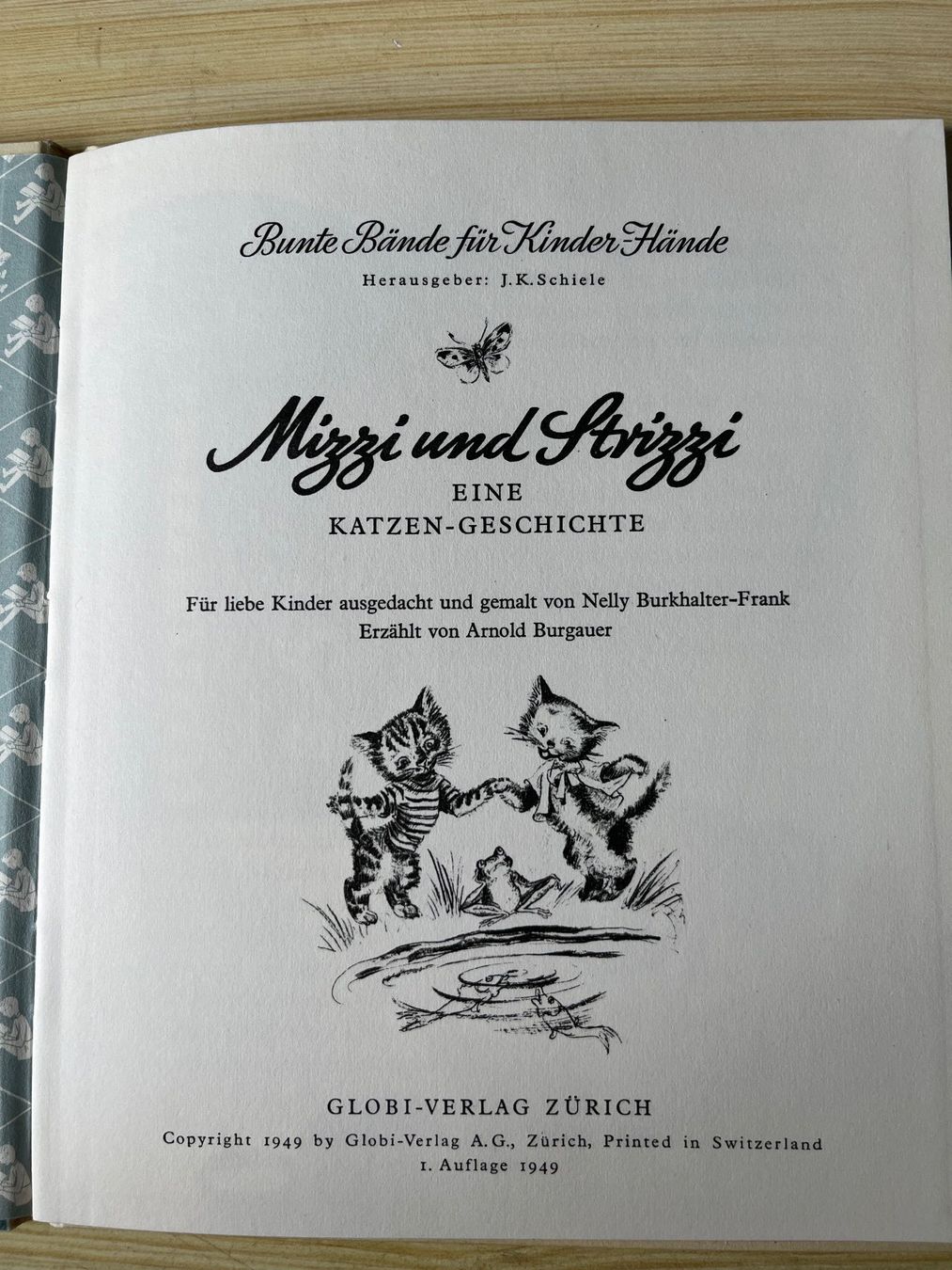Bücher: Mizzi und Strizzi, eine Katzengeschichte 1. Auflage 1949 – Neu (gemäss Beschreibung) aus Würenlos von Schnudi10 1