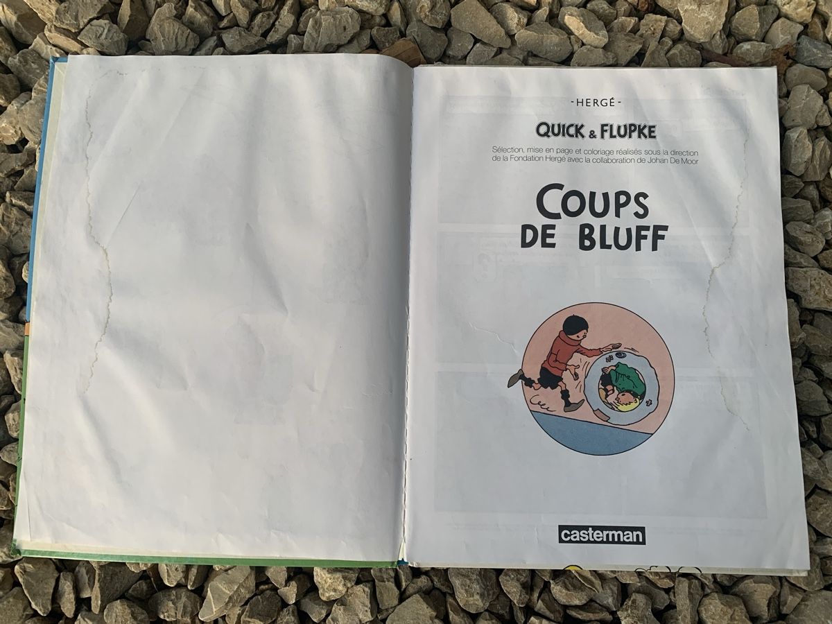 Fumetti: Quick & Flupke, Coups de bluff – Usato da St-Imier venduto da gui_6b6f 1