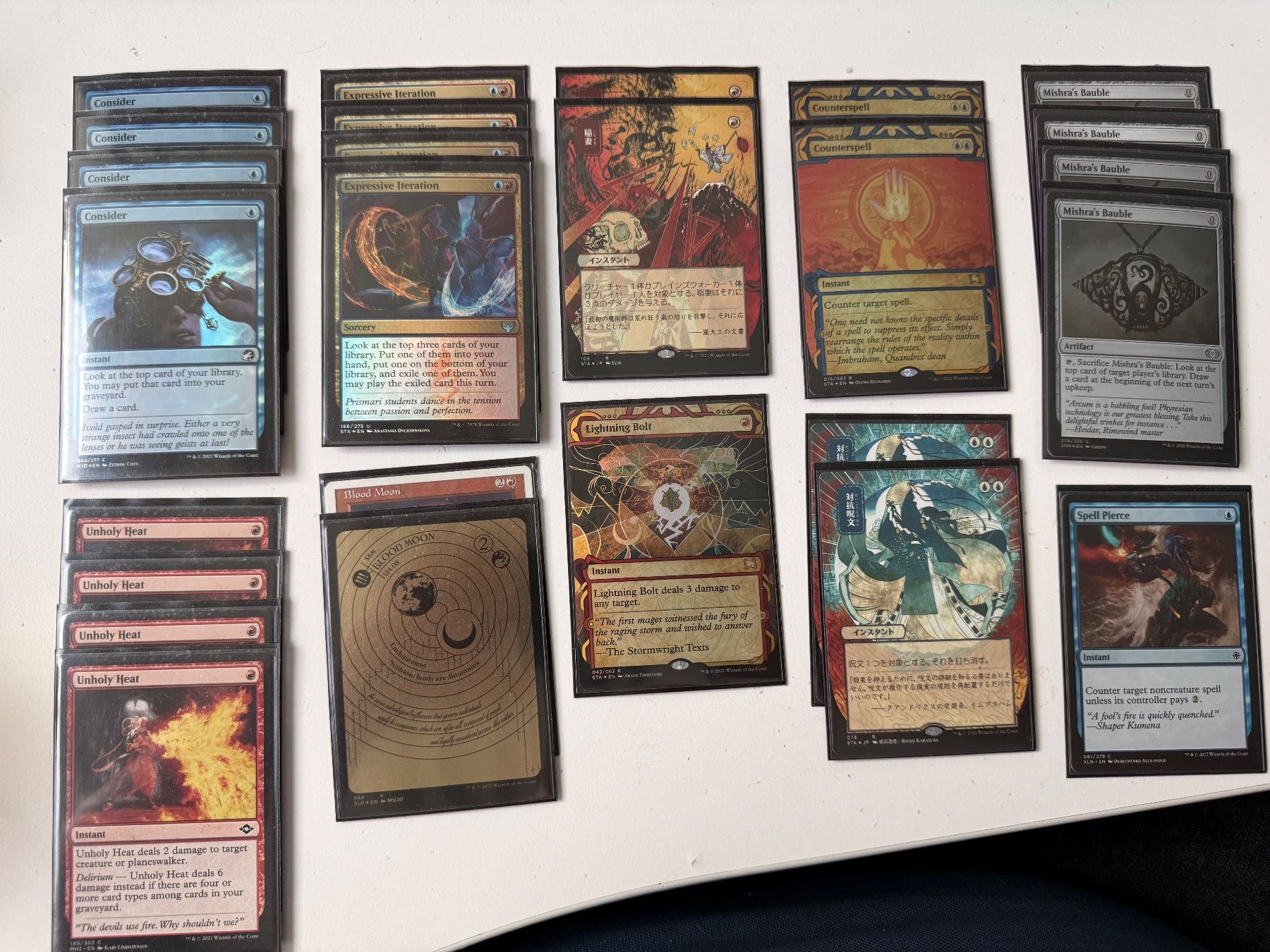 Magic The Gathering Carte collezionabili: MTG Modern - Ragavan/Murktide Deck (Blinged) inkl Sideboard – Usato da Buchs ZH venduto da NOYB0880 2
