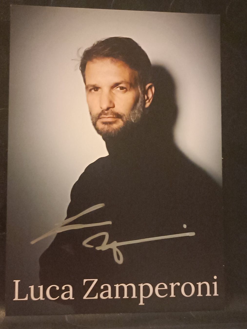 Autografi: Luca Zamperoni - handsigniert – Usato da Menziken venduto da Artographs