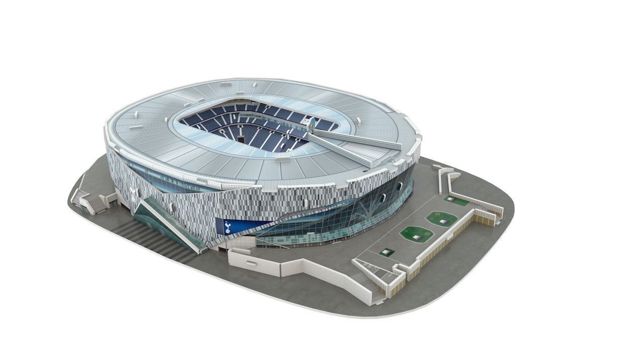 Puzzles: Tottenham Hotspur 3D Stadion Puzzle – Neu und originalverpackt aus Wil SG von Football-Legends 3
