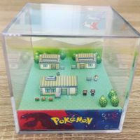 POKEMON DIORAMA 3D, HANDMADE!