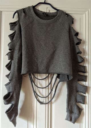 KIKIRIKI : Pull grunge-destroy-lagenlook M