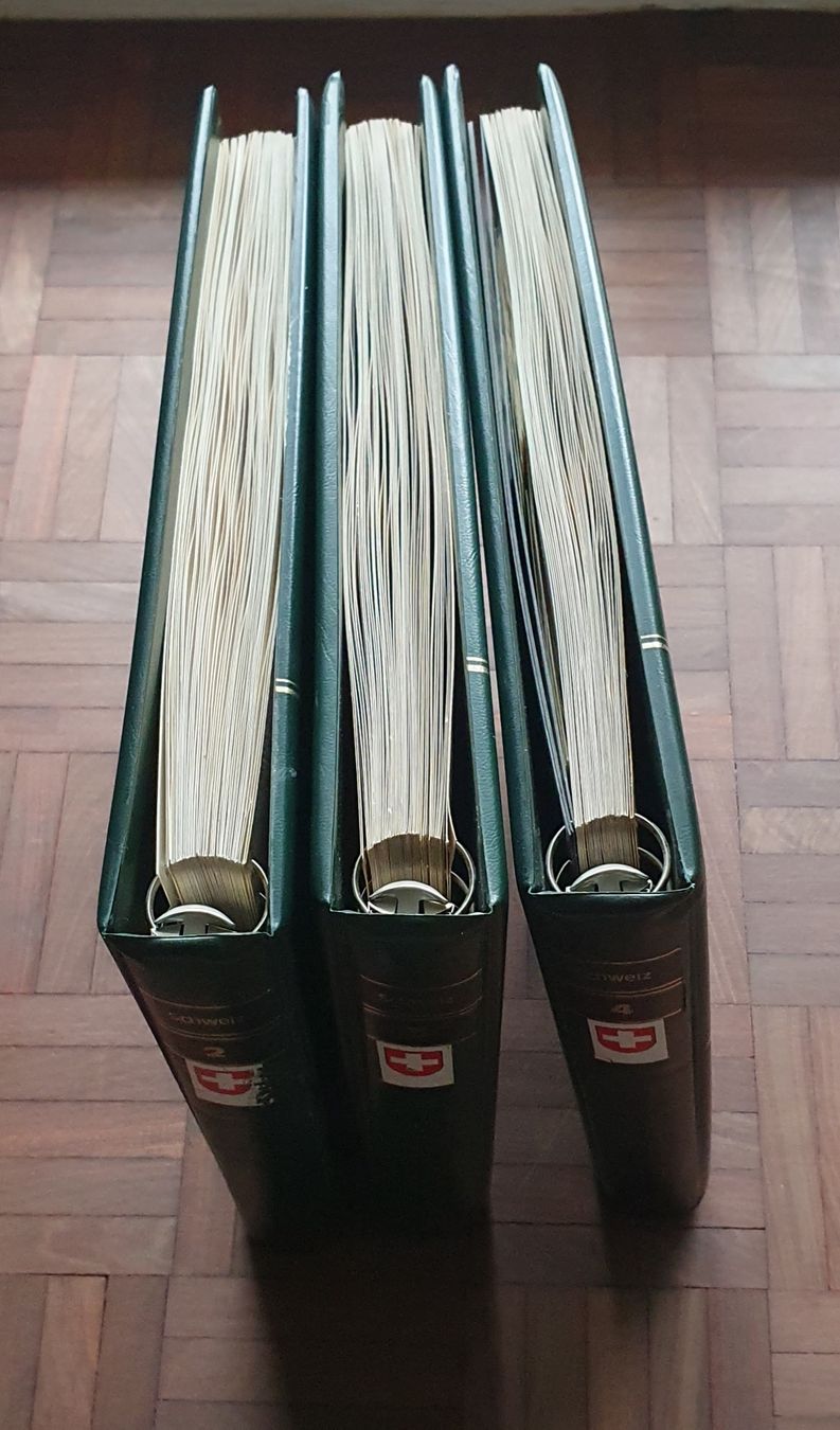 Tutti i francobolli: Sammlung Schweiz Postfrisch  1945 - 92 / Frankaturware 650.- – Usato da Kreuzlingen venduto da Rschweiz1