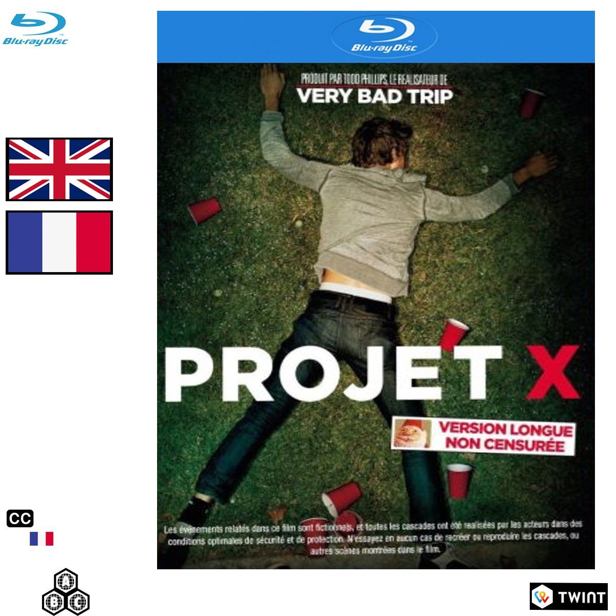 Alle DVDs: Projet X (2012) - Blu-ray – Gebraucht aus Semsales von __Florian__