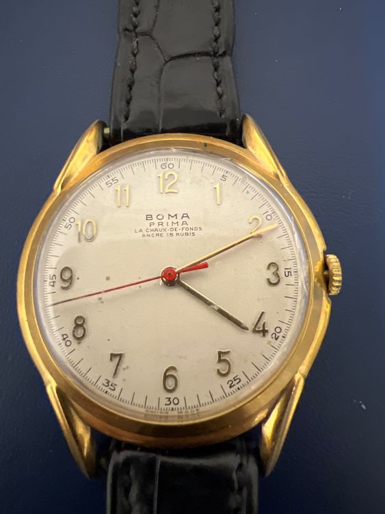 Boma Prima Vintage Handaufzug 38 mm | Kaufen auf Ricardo