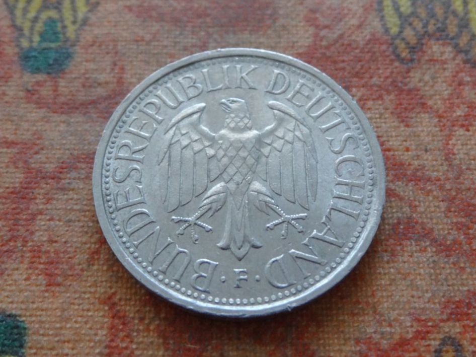 Tutti le monete: DEUTSCHLAND 1 Mark 1977 – Usato da Romanel-sur-Lausanne venduto da Swift13 1