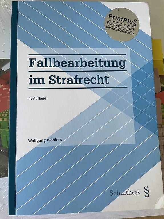 Livres: Fallbearbeitubg im Strafrecht - 4. Auflage – D'occasion à Fahrweid par chiaravisona