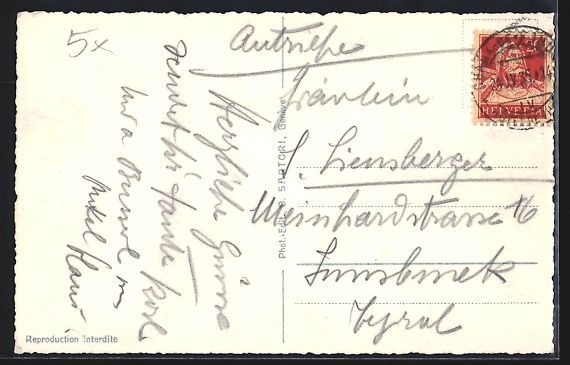 Cartoline postali: La Chaux-de-Fonds, Rue Léopold-Robert,  – Usato da Berlin venduto da bartko-reher 1