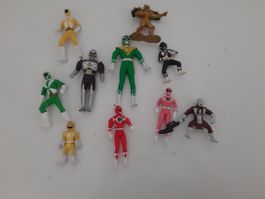 Konvolut Power Rangers Figuren-Set 10 Stück