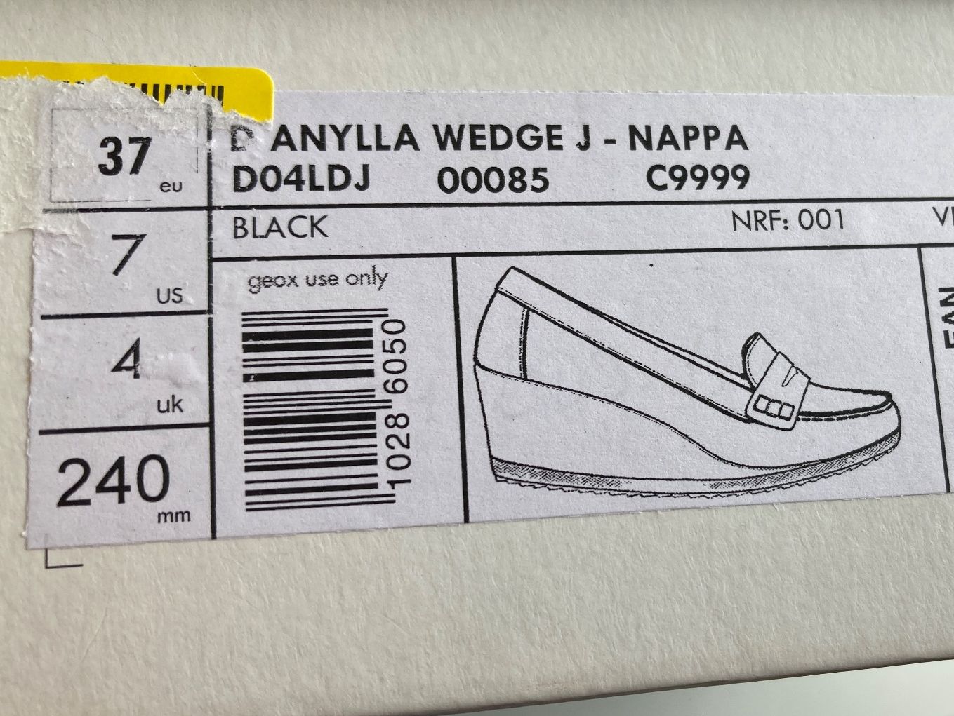 Geox Scarpe da donna: Neue GEOX  Wedges Gr. 37 – Nuovo e nell'imballaggio originale da Küsnacht ZH venduto da PLZoll 9