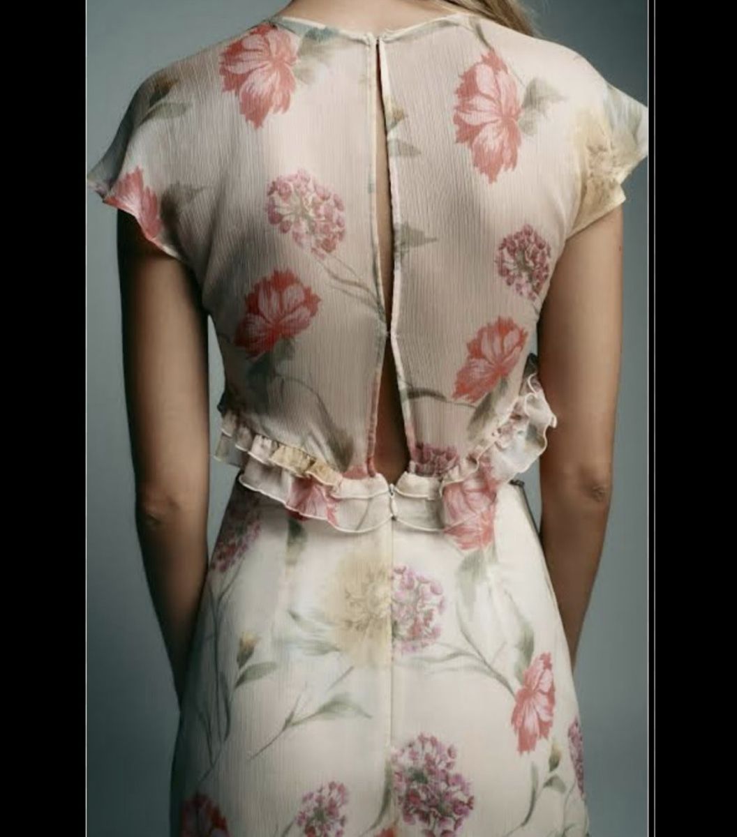Zara Vestiti: Zara Maxikleid mit Blumenmuster/Gr S – Usato da Aarberg venduto da lep_qc92 2
