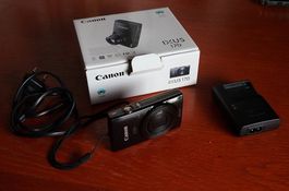 Canon IXUS 180 Black Digital-Kompaktkamera in OVP