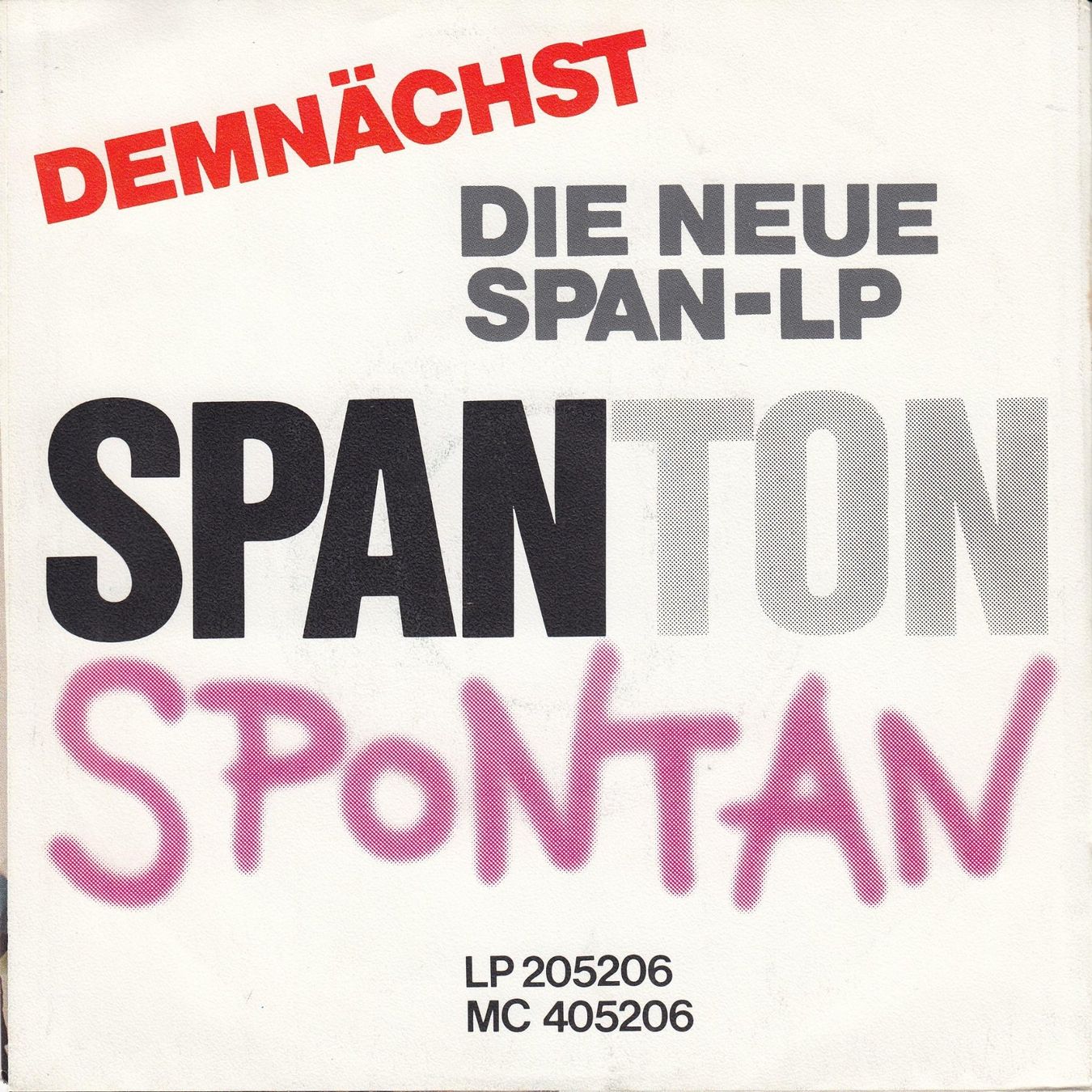 Dischi in vinile: Span Vinyl Single CH von 1982 – Usato da Volketswil venduto da Abcrecords 1