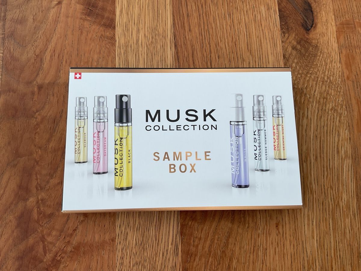 Profumi & Eau de Toilette: Musk Collection Sample Box - 6x 1.4ml Eau de Parfum NEU – Nuovo e nell'imballaggio originale da Bern venduto da kano68