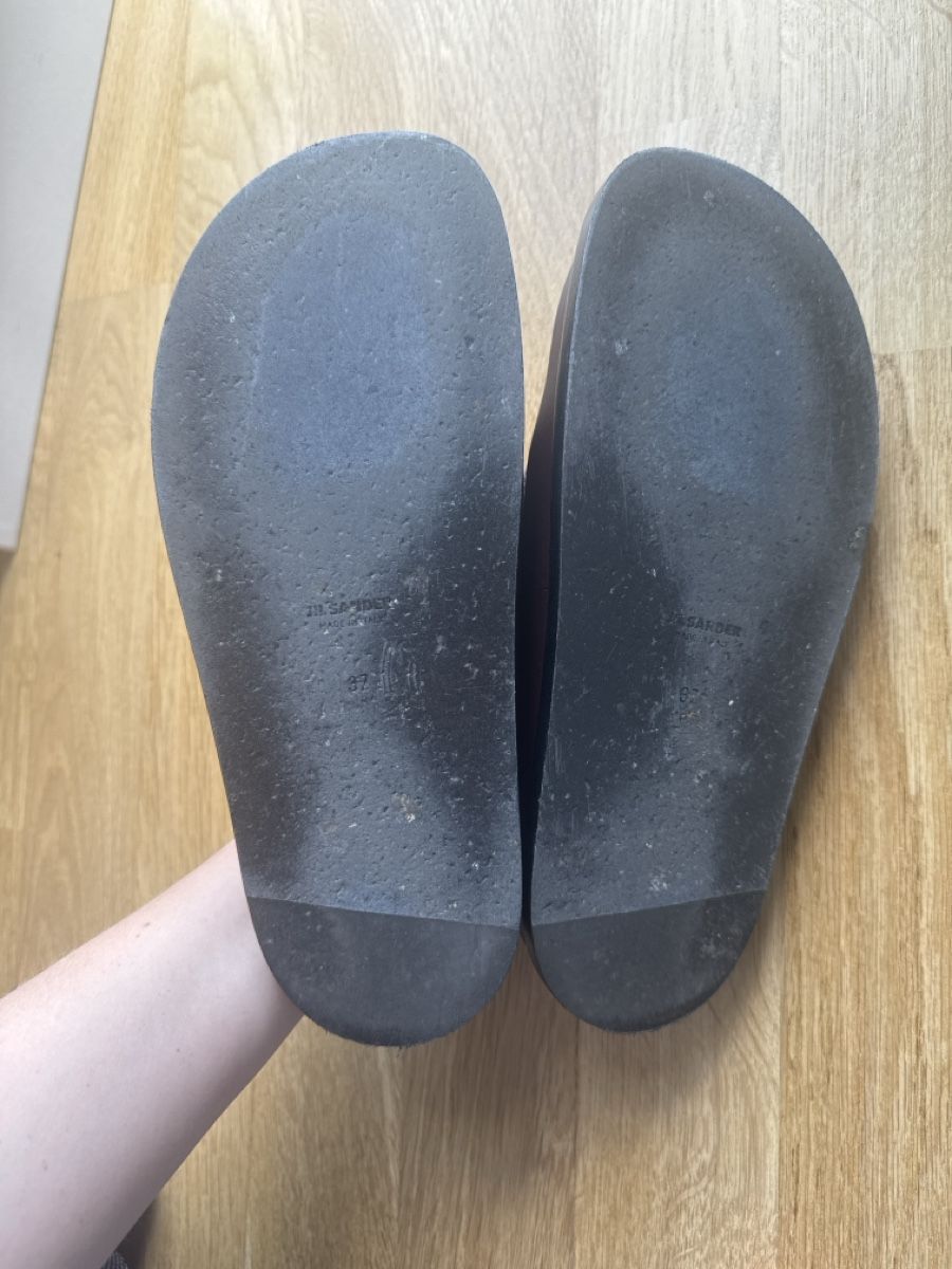 Jil Sander Chaussures femmes: JIL SANDER Sandals striped strap size 37 used condition – D'occasion à Fribourg par ksu_65bh 3