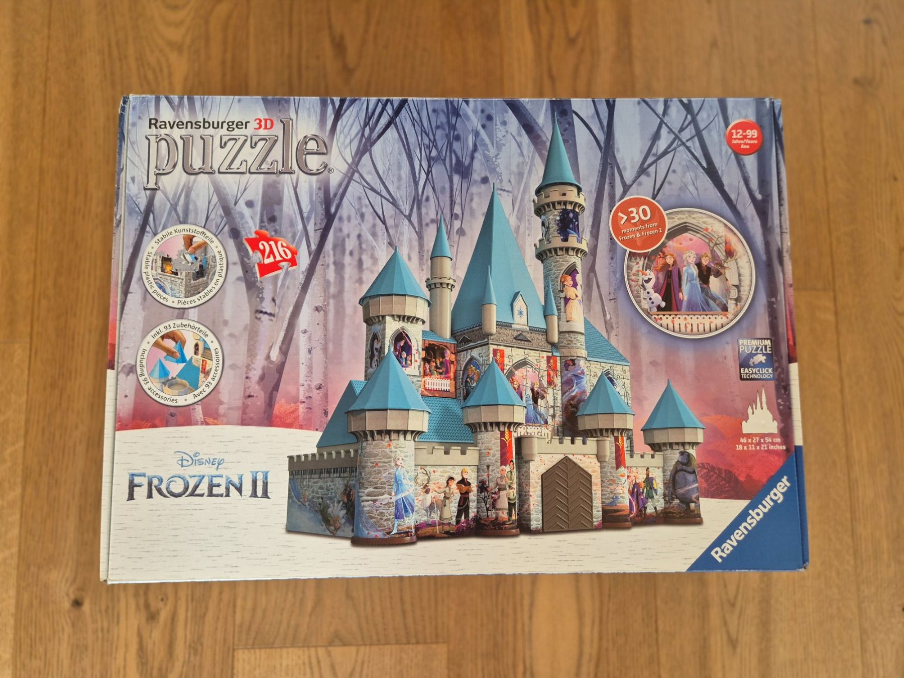 Ravensburger Puzzles: Ravensburger 3D Puzzle Forzen 2 216 Teile – Gebraucht aus Windisch von Jewi1