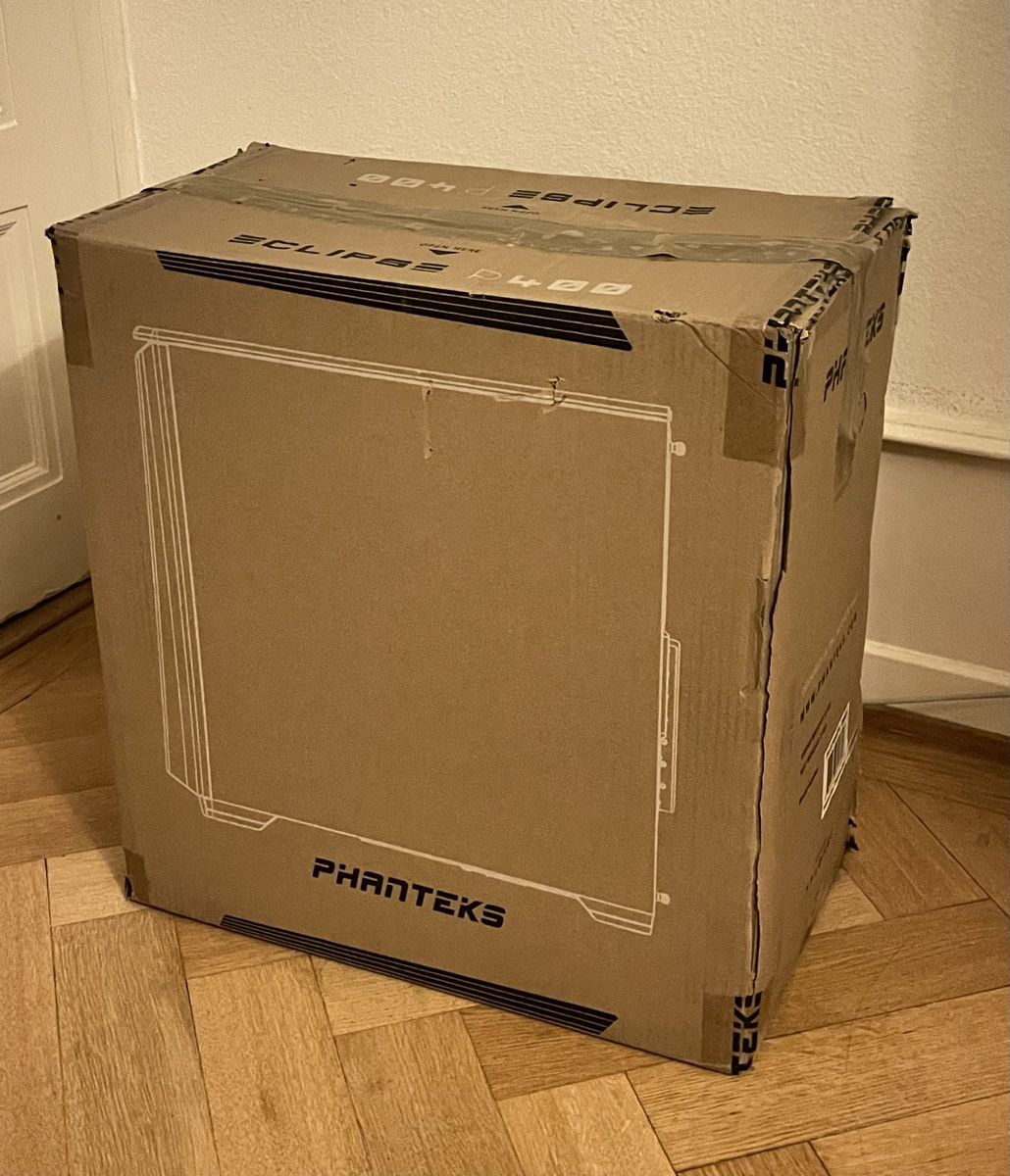 Phanteks Gehäuse: Boîtier PC Phanteks Eclipse P400A – Neu und originalverpackt aus Genève von pstqmtrd