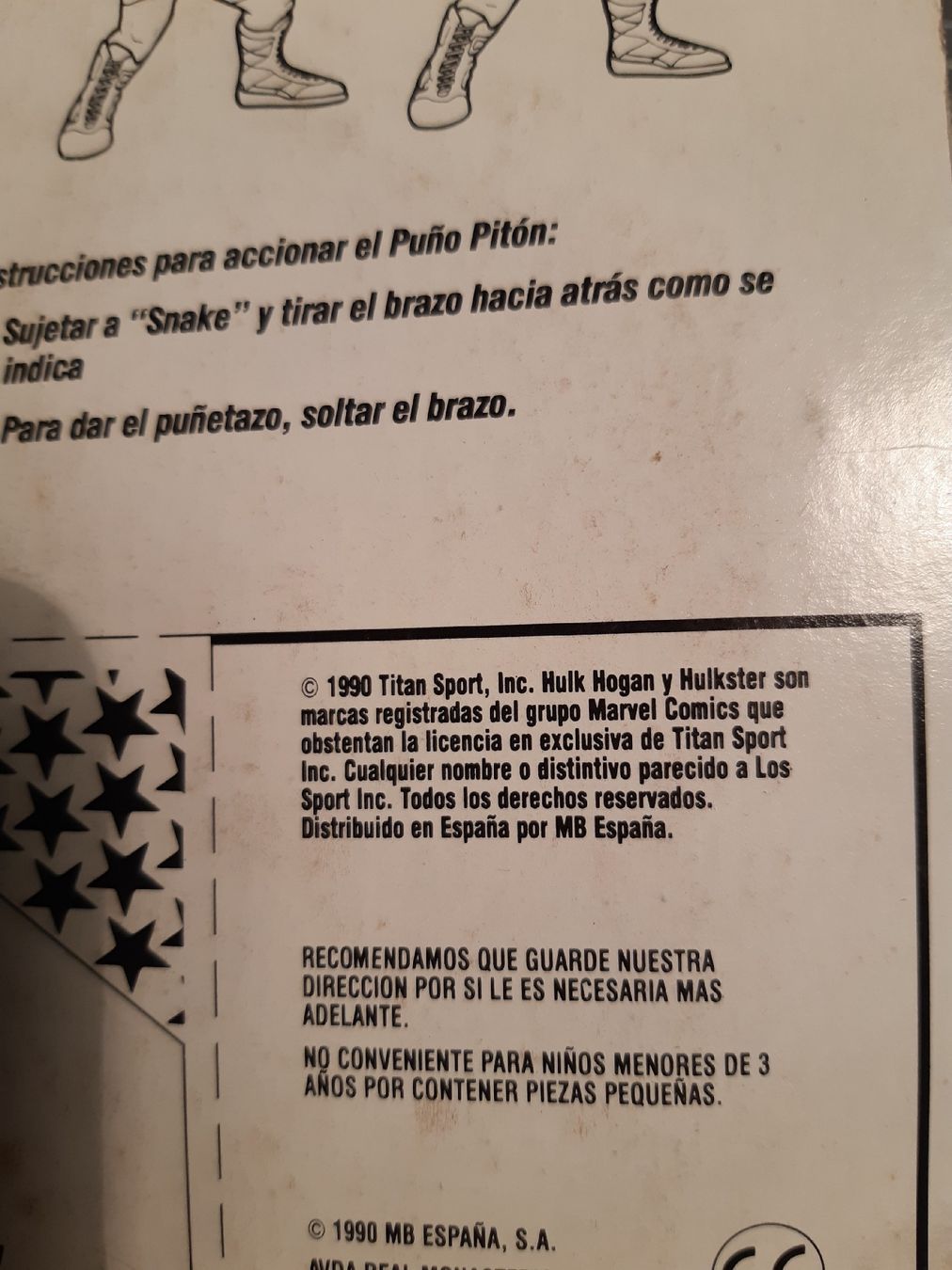 Hasbro Figuren: Wrestling Figur Jake the Snake Roberts1990 – Neu und originalverpackt aus Sarnen von rockola02 2